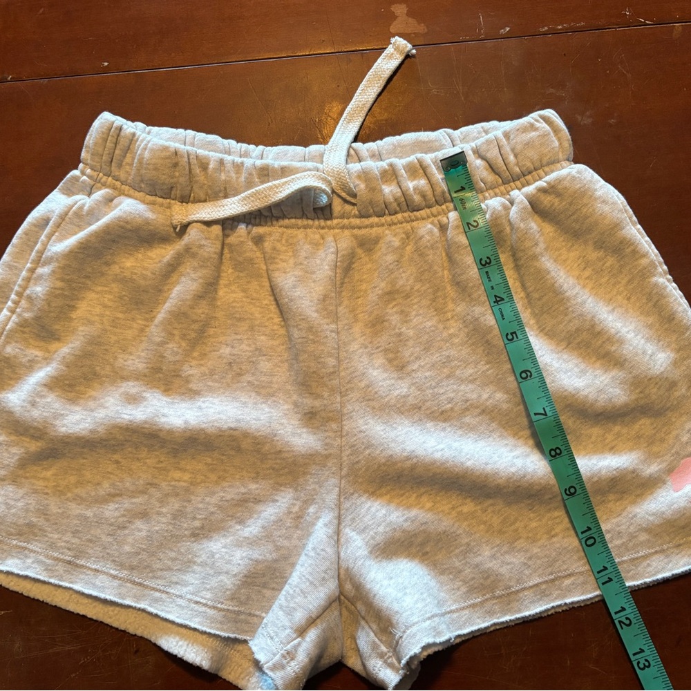 Old Navy Light Gray Fleece Kids Shorts